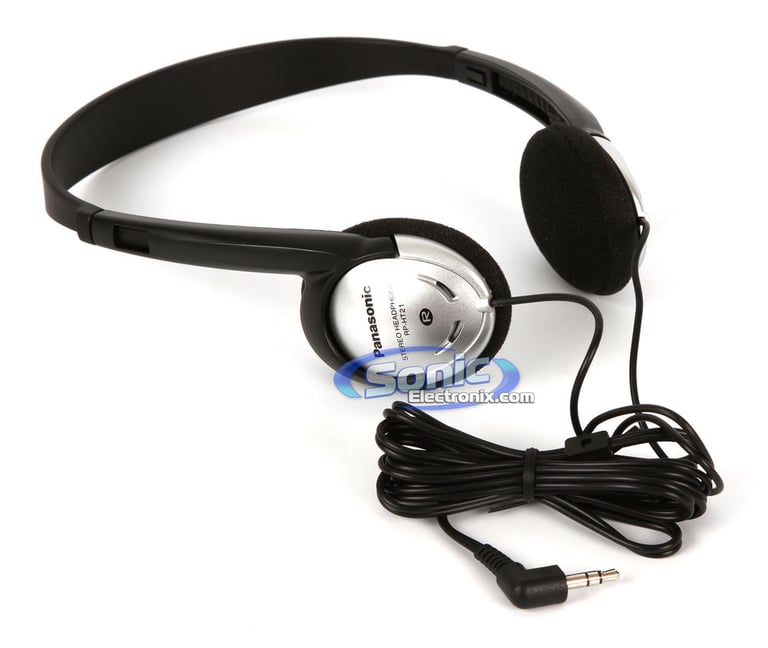 Panasonic RP-HT21 (RPHT21) Lightweight On-Ear Headphones Image 2