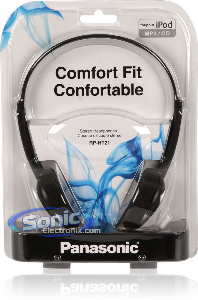 Panasonic RP-HT21 (RPHT21) Lightweight On-Ear Headphones Image 5
