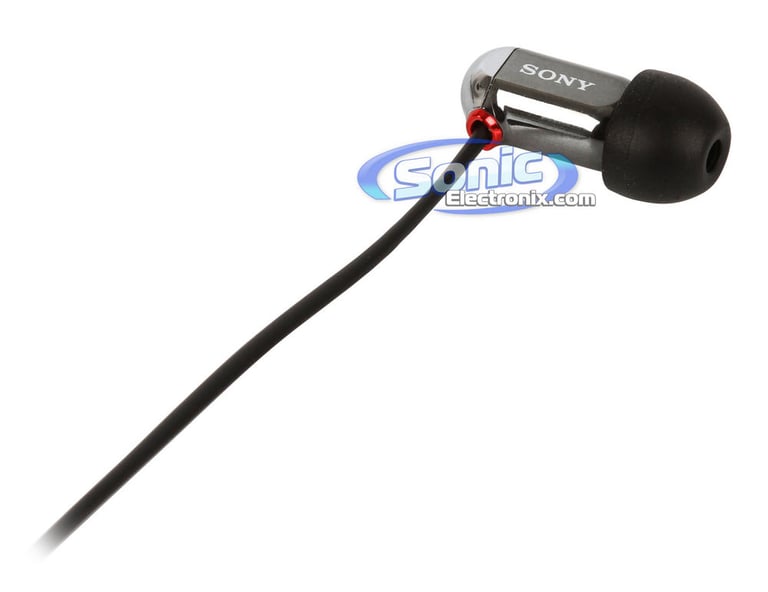 Sony XBA-1 Balanced Armature Earbuds Stereo In-Ear Headphones (XBA1) Open Box Image 2