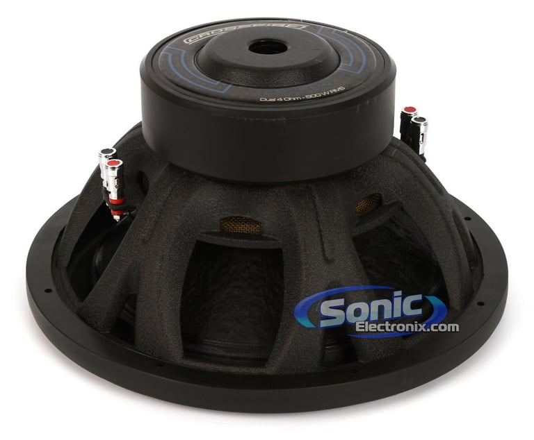 1000W Pair of Crossfire C5 12D4 Subwoofers + NVX Bass Package Image 13