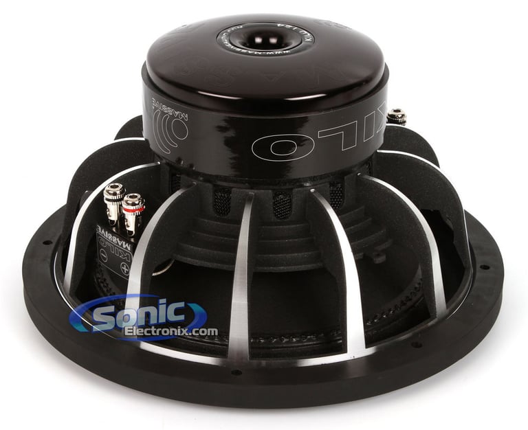 1200W Pair of Massive Audio Kilo 124 Subwoofers + NVX Bass Bundle Image 13