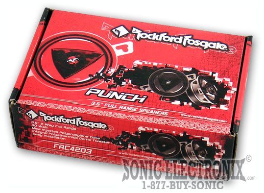 Rockford Fosgate FRC4203 3-1/2" 2-Way Image 3