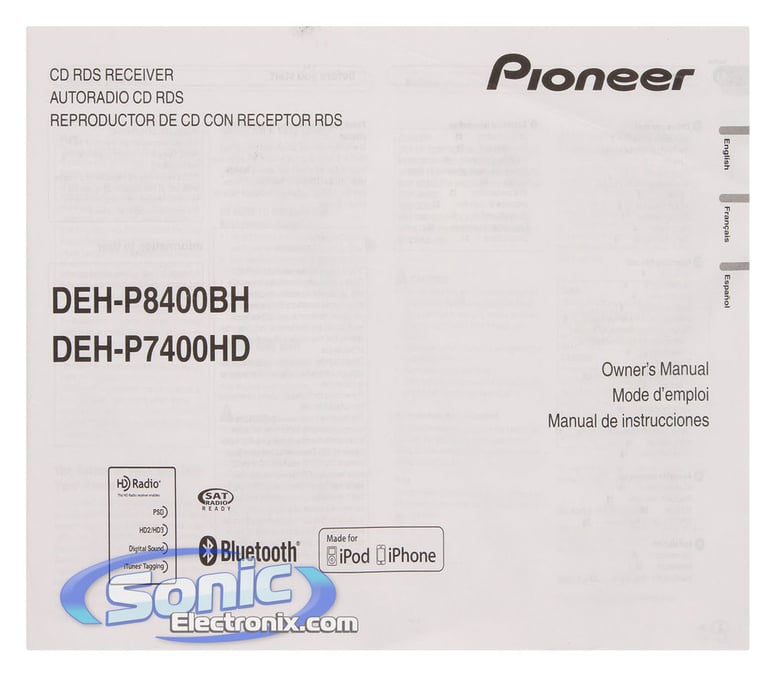 Pioneer DEH-P8400BH Image 9