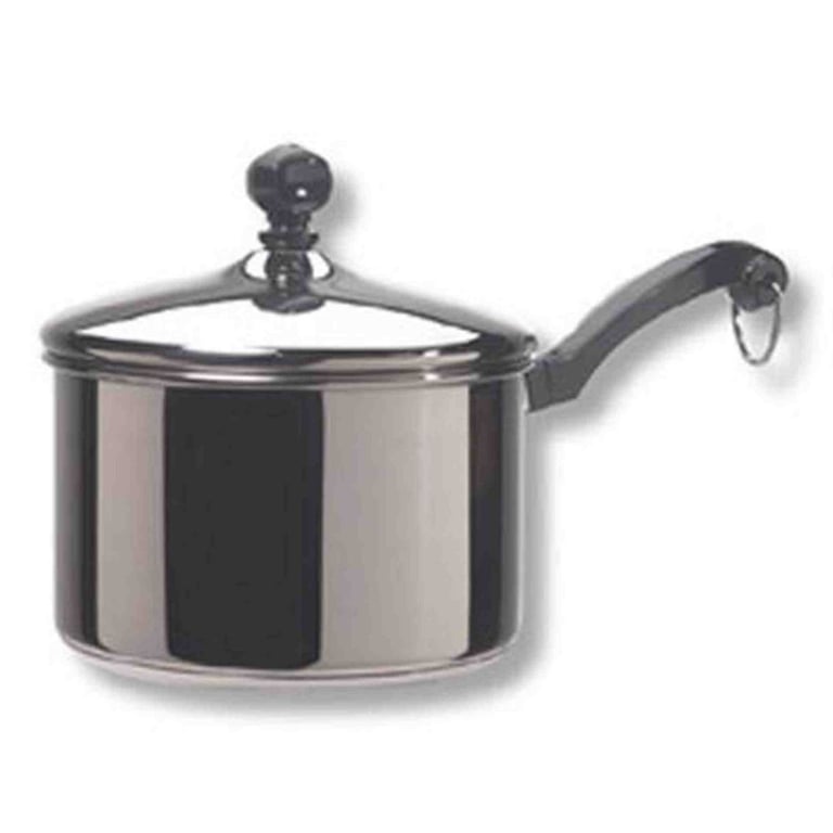 Farberware Electrics 50003 Stainless Steel Classic 3 Quart Covered Saucepan Image 1