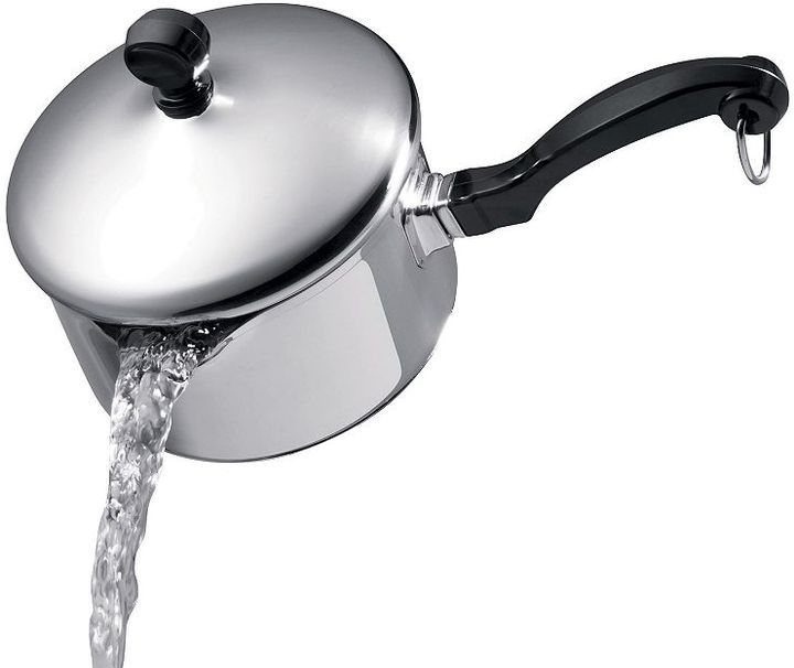Meyer Cookware 70752 Farberware Covered Straining Saucepan Image 1