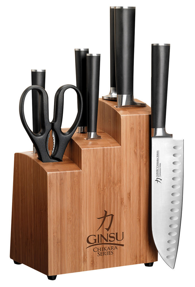Ginsu 7108 8 Piece Stainless Steel Knife Set Image 1