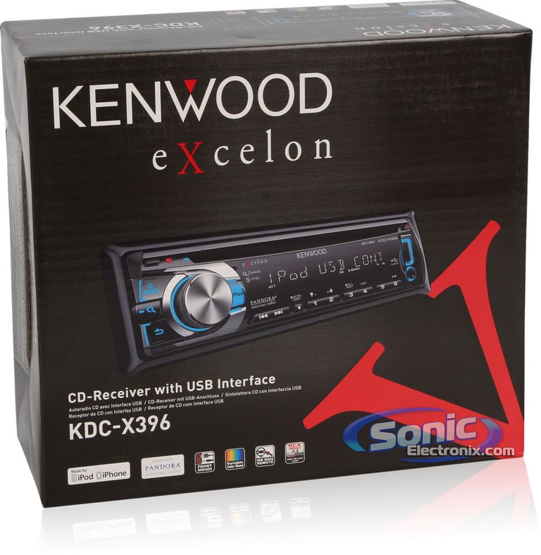 Kenwood eXcelon KDC-X396 Image 9