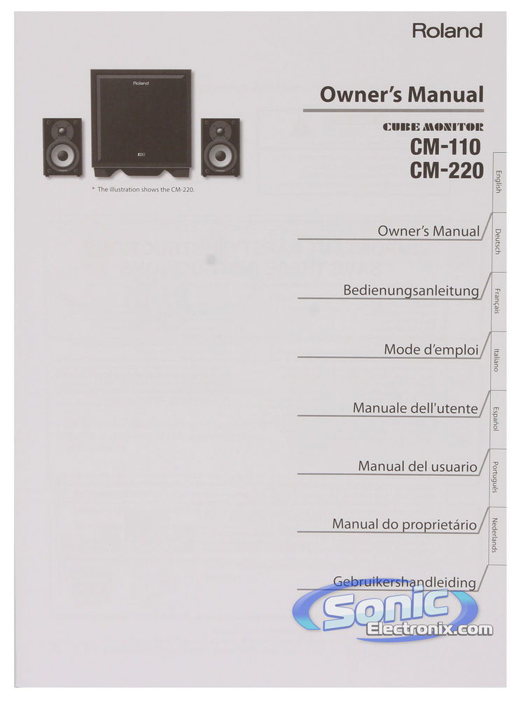 Roland CM-220 Image 10