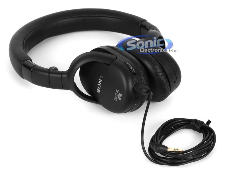 Sony MDR-NC200D (MDRNC200D) Over-the-Head Noise Canceling Headphones Open Box Image 2