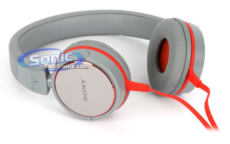 Sony MDR-ZX600/GRAY (MDRZX600) DJ Style On-Ear Headphones - Grey Image 3