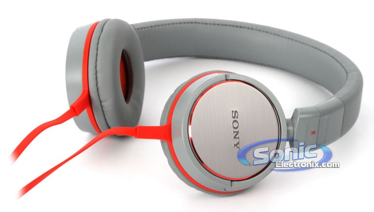 Sony MDR-ZX600/GRAY (MDRZX600) DJ Style On-Ear Headphones - Grey Image 4