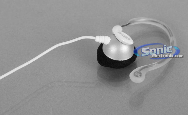 Koss CLIPPERSIL (Clipper Silver) Active Sports Earbuds Ear-Clip Headphone Image 2