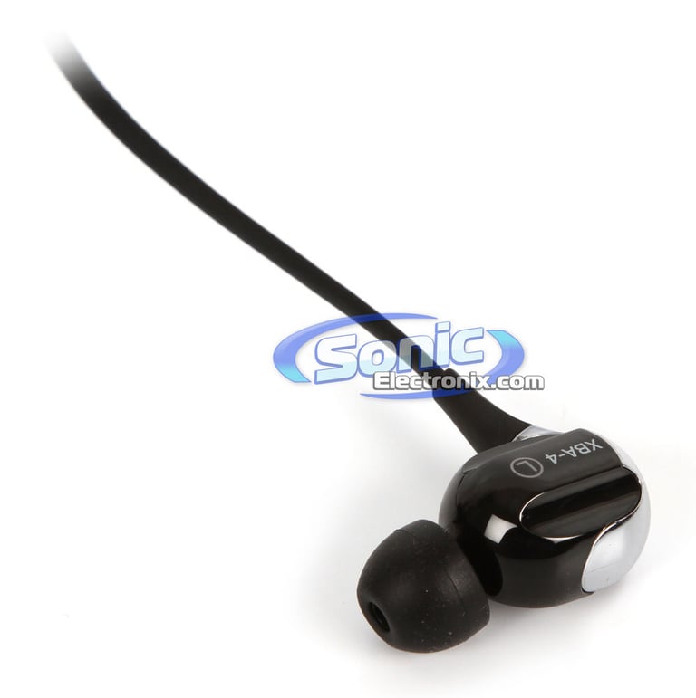 Sony XBA-4IP Four-Way Driver Earbuds iPhone Stereo Headset Headphones (XBA4iP) Image 3