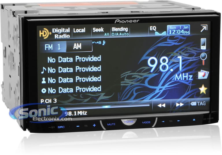 Pioneer AVH-P4400BH Image 2