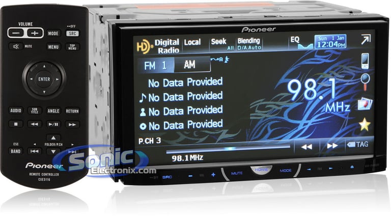 Pioneer AVH-P4400BH Image 1