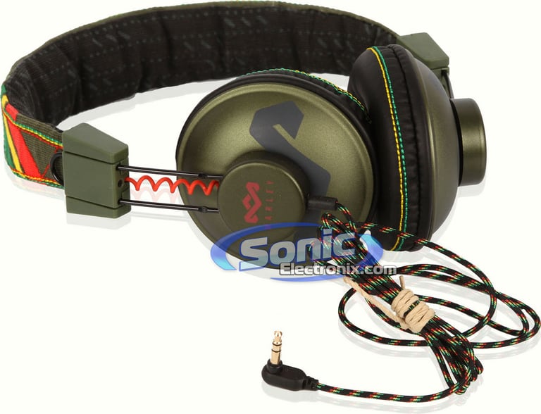 House of Marley Jammin' Positive Vibrations (EM-JH010-RT) On-Ear Headphones - Roots Image 2