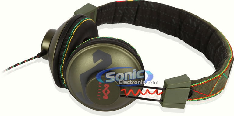 House of Marley Jammin' Positive Vibrations (EM-JH010-RT) On-Ear Headphones - Roots Image 3