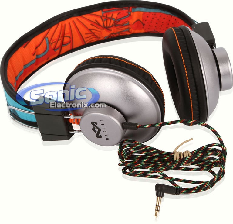 House of Marley Jammin' Positive Vibrations (EM-JH010-SU) On-Ear Headphones - Sun Image 2