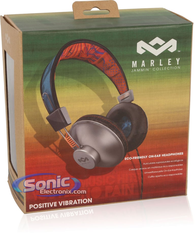 House of Marley Jammin' Positive Vibrations (EM-JH010-SU) On-Ear Headphones - Sun Image 6