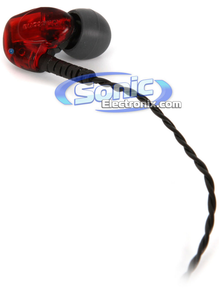 Westone UM1 Red Team Edition Earphones In-Ear Headphones (Red/Black) Image 3