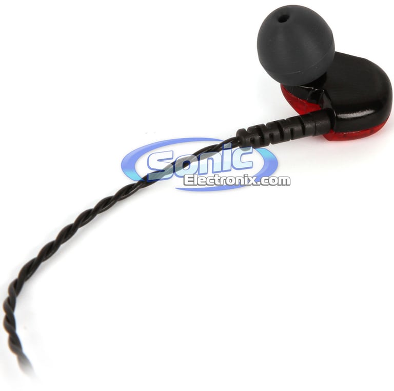 Westone UM1 Red Team Edition Earphones In-Ear Headphones (Red/Black) Image 5