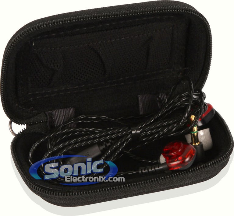 Westone UM1 Red Team Edition Earphones In-Ear Headphones (Red/Black) Image 7