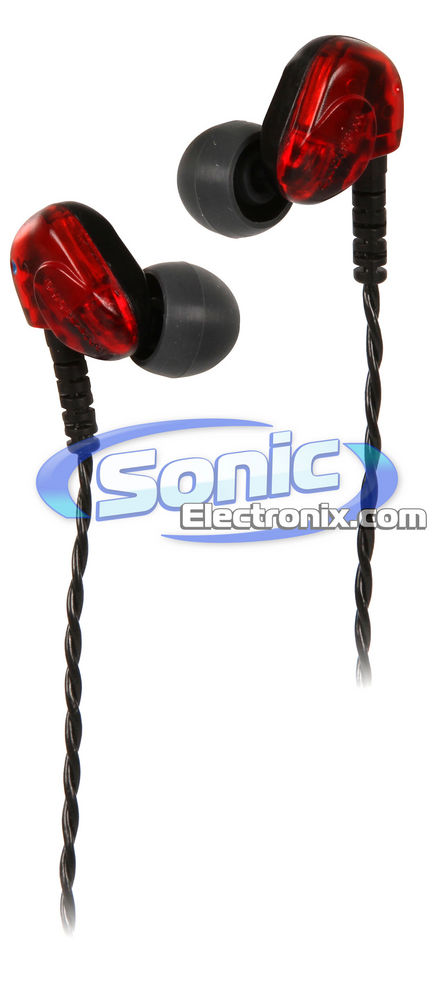 Westone UM1 Red Team Edition Earphones In-Ear Headphones (Red/Black) Image 1