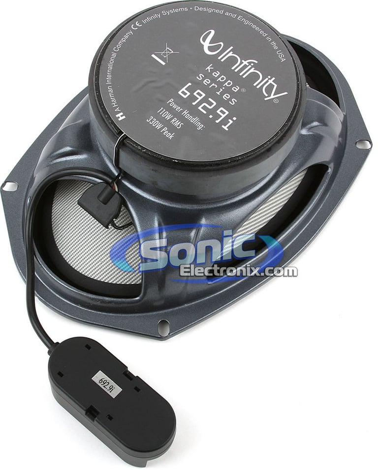 Infinity 6.5" + 6" x 9" Speaker Upgrade Kit + NVX Amp & Sound Dampening Image 20