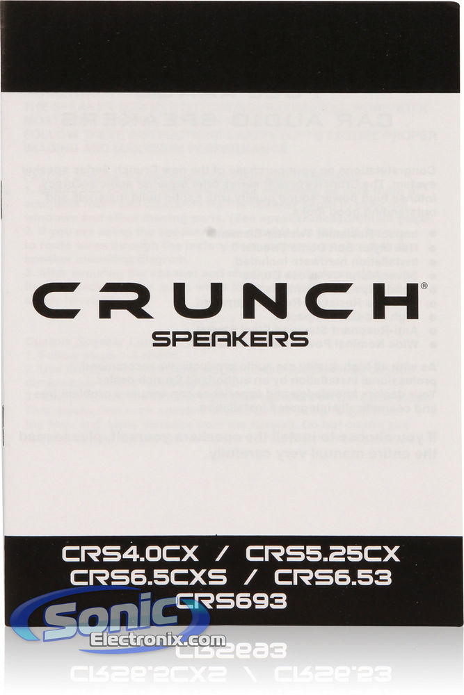 Crunch CRS6.5CXS Image 8