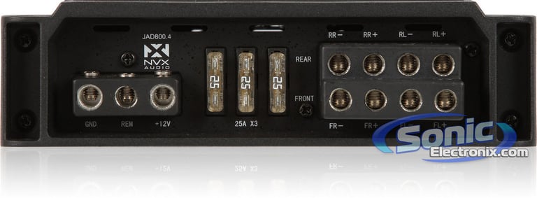 MTX 6.5" Speaker Upgrade Kit + NVX Amp & Sound Dampening Image 5