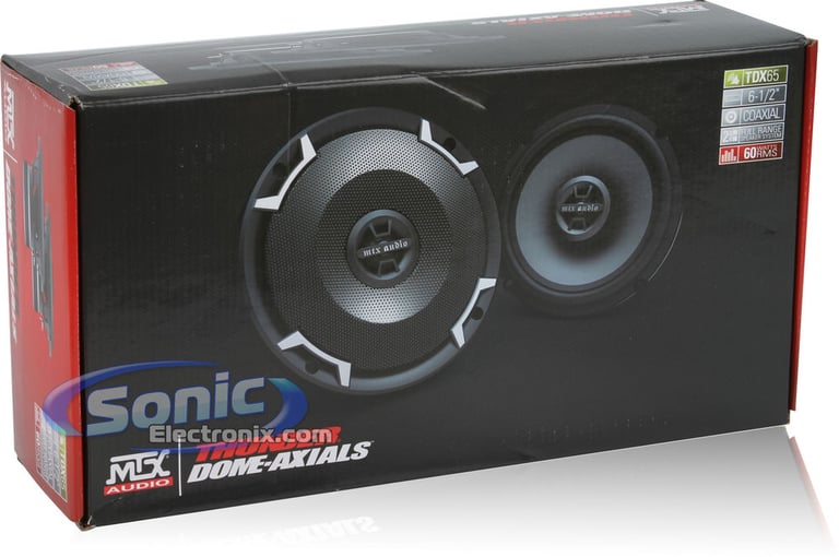MTX 6.5" Speaker Upgrade Kit + NVX Amp & Sound Dampening Image 19