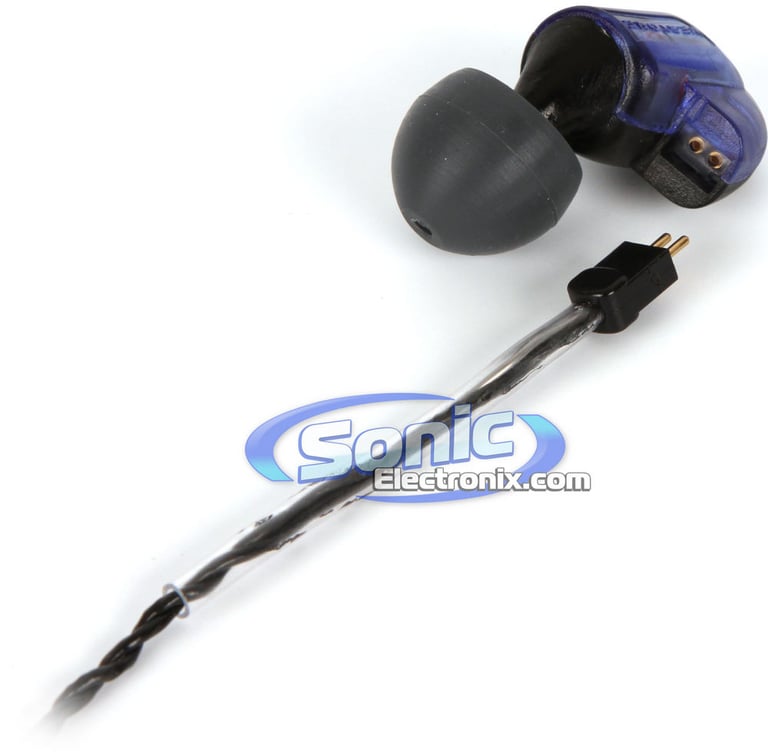 Westone UM3X-RC Triple Driver Professional In-Ear Monitors with Removable Cable (Blue/Black) Image 3