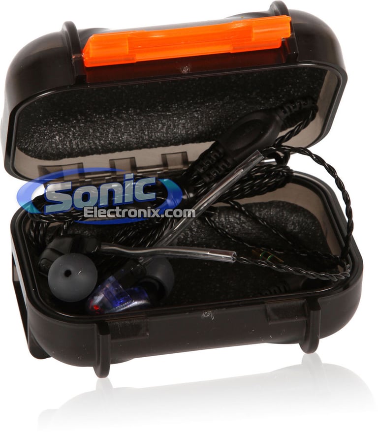 Westone UM3X-RC Triple Driver Professional In-Ear Monitors with Removable Cable (Blue/Black) Image 9