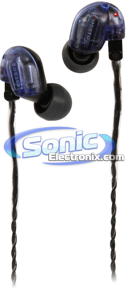 Westone UM3X-RC Triple Driver Professional In-Ear Monitors with Removable Cable (Blue/Black) Image 1