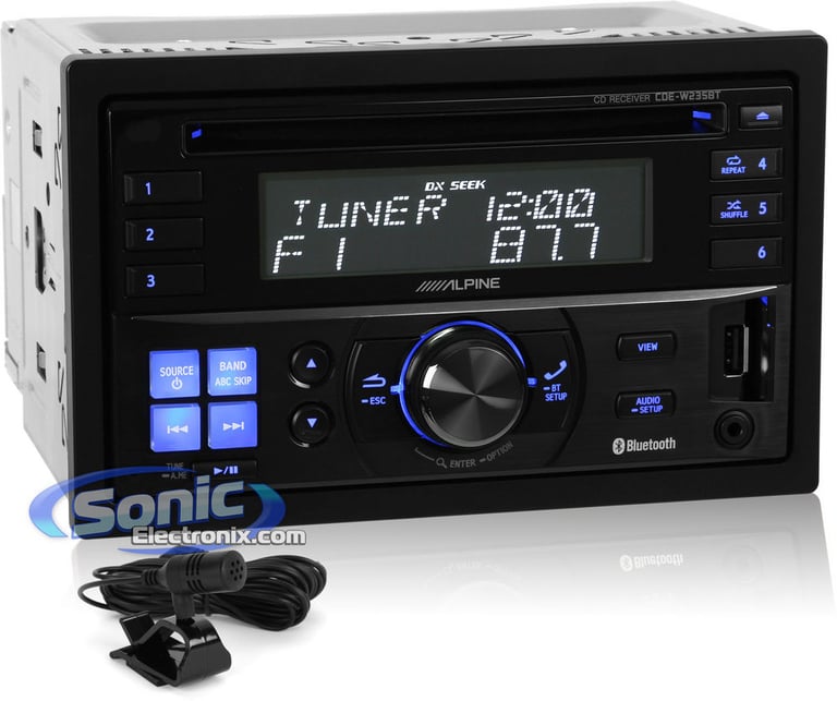 Alpine CDE-W235BT R/B Image 1