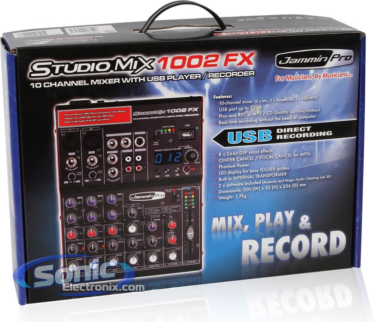 Jammin Pro StudioMix 1002 FX Image 6