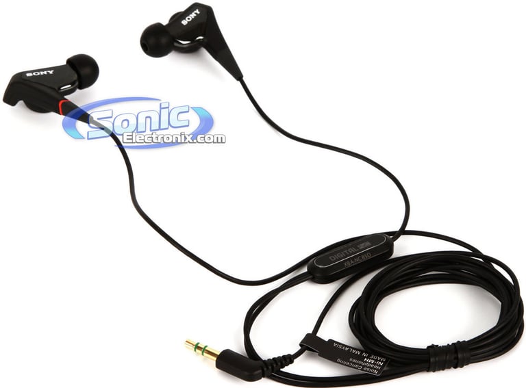 Sony XBA-NC85D (XBANC85D) Noise Cancelling In-Ear Headphones Open Box Image 2