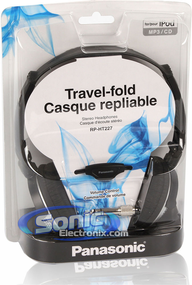 Panasonic RP-HT227 (RPHT227) XBS On-Ear Headphones Image 7