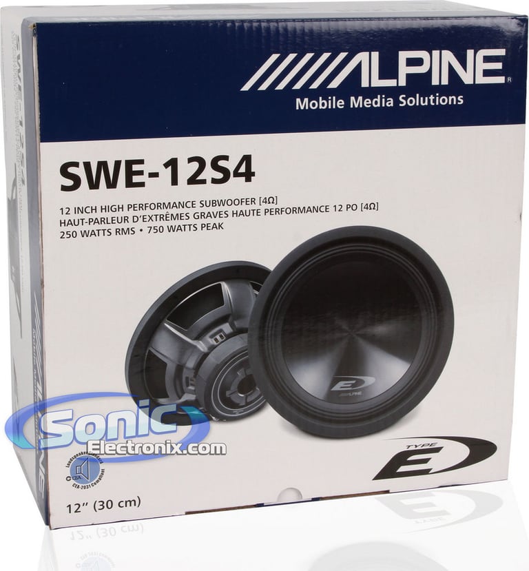 Alpine SWE-12S4 Image 5