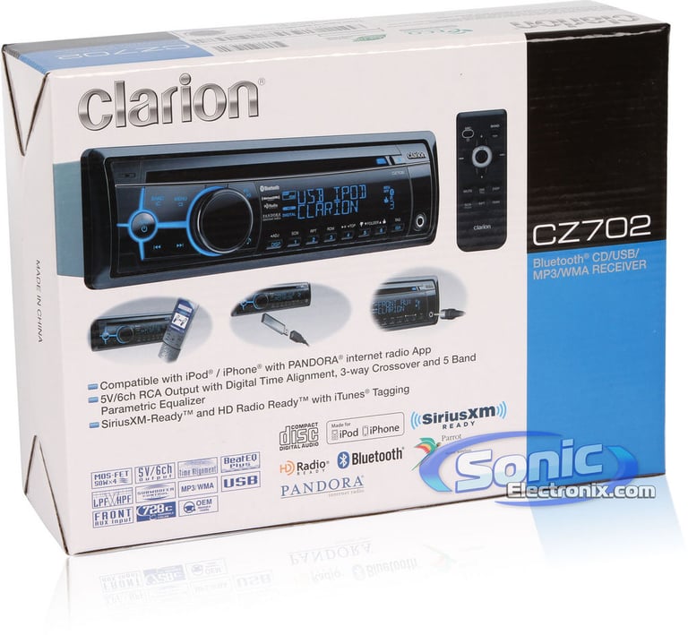 Clarion CZ702 Open Box Image 9