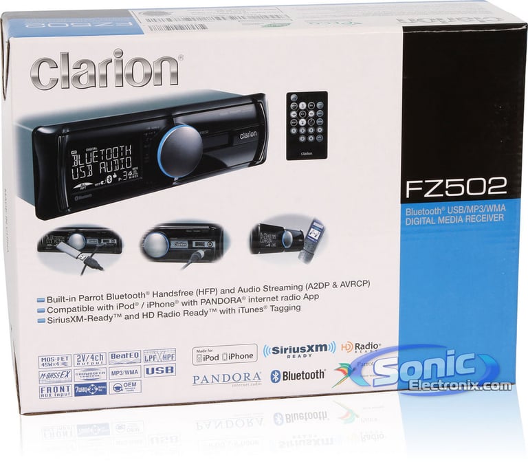 Clarion FZ502 Image 8