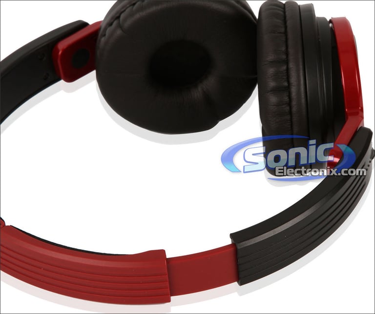 JVC (HAS200R) HA-S200-R America Riptidz On-Ear Headphones Image 6