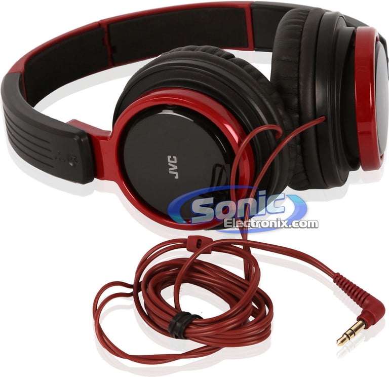 JVC (HAS200R) HA-S200-R America Riptidz On-Ear Headphones Image 7