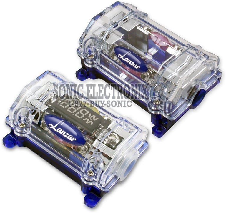 Lanzar OPTIKITCAP0 0 Gauge Dual Amp Kit + 2.4F Capacitor Image 4