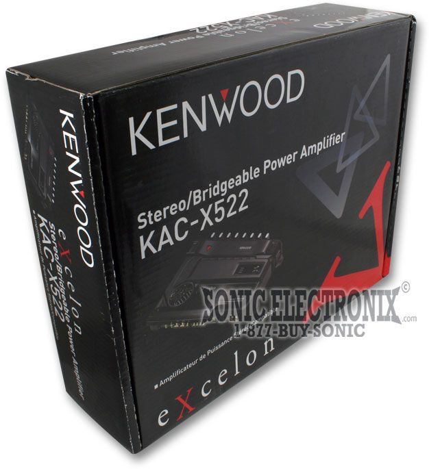 Kenwood eXcelon KAC-X522 Image 4