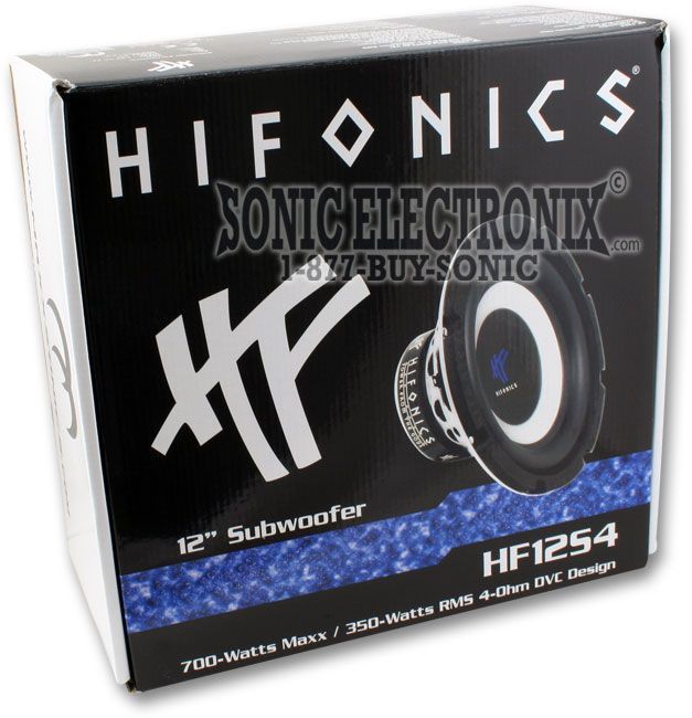 Hifonics HF12S4 Image 4