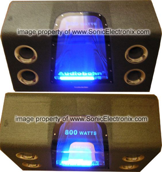 Audiobahn ABP10T Dual 10" Tuned Bandpass System Image 2
