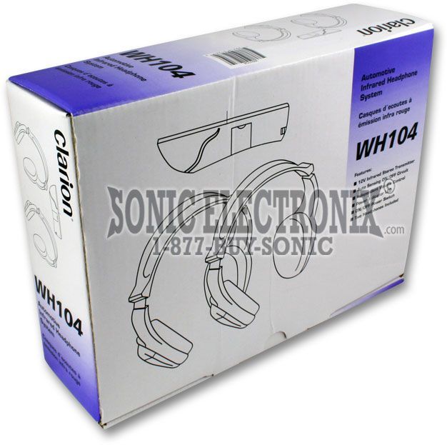 Clarion WH104 (2 Sets of Headphones) Image 5