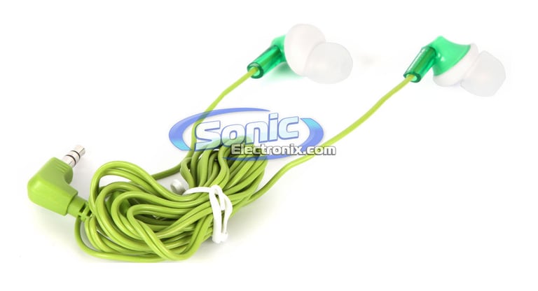 Panasonic RPHJE120G (RP-HJE120-G) Green In-Ear Headphones/Earbuds Image 2