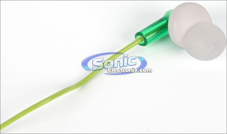 Panasonic RPHJE120G (RP-HJE120-G) Green In-Ear Headphones/Earbuds Image 4